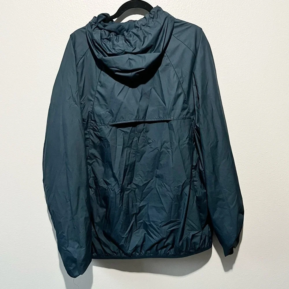 NIKE JORDAN- Dark Green Windbreak Rain Jacket Size XL